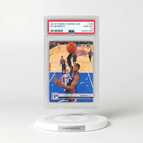 2019 Panini Chronicles #109 RJ Barrett (PSA 10 GEM MINT)