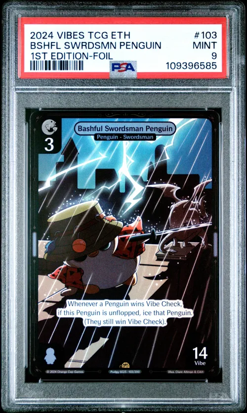 2024 #103 Bashful Swordsman Peng