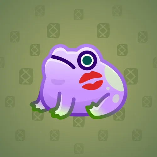 Kissed Frog #6185