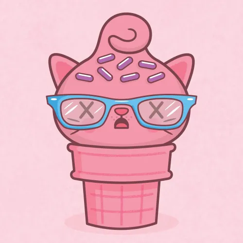 Kitty Cone #3064