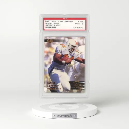2000 Collector's Edge Graded #105 Jamal Lewis - Uncirculated (PSA 9 MINT)
