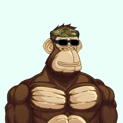 Shredded Apes Gym Club #1110