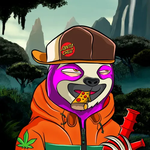 Stoned Sloth V2 #4122