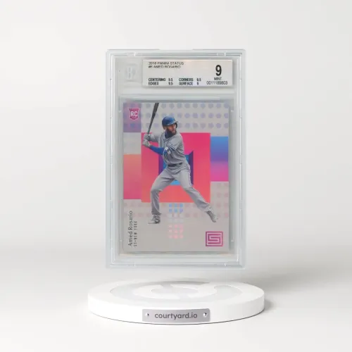 2018 Panini Status #6 Amed Rosario RC (BGS 9 MINT)