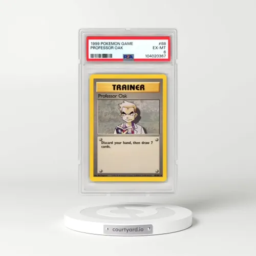 1999 Pokémon Game #88 Professor Oak (PSA 6 EX-MT)