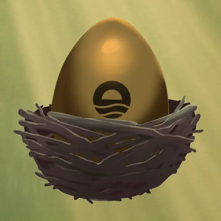 Golden Egg NFT (unrevealed) #766