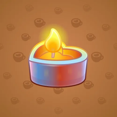 Love Candle #7384