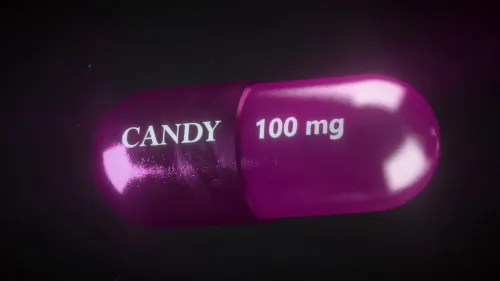 Pink Candy Pill #1209