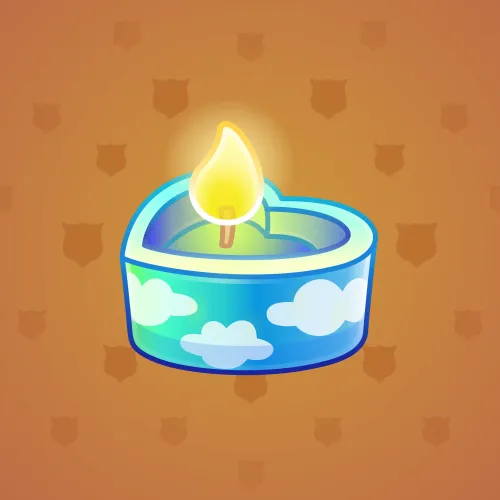 Love Candle #1805
