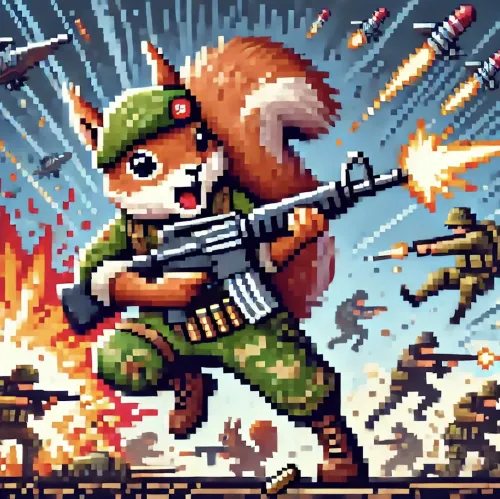 Military Squirrel #6