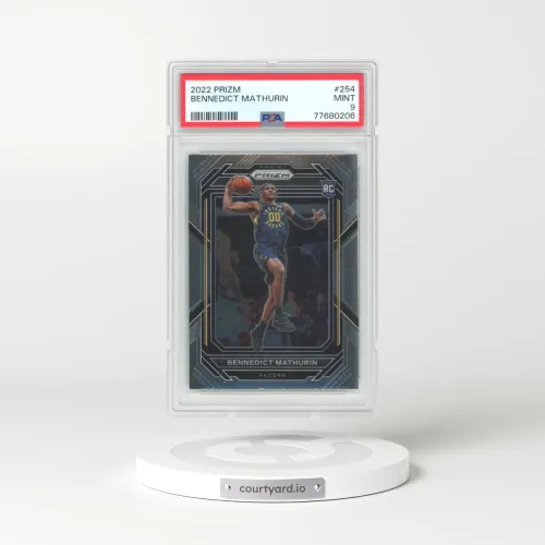 2022 Panini Prizm #254 Bennedict Mathurin (PSA 9 MINT)