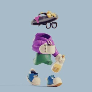 Invisible Friends 3D #2592