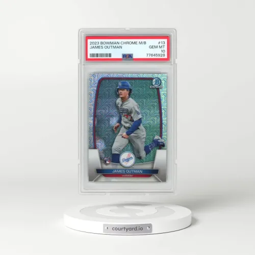 2023 Bowman Mega Box Chrome #13 James Outman (PSA 10 GEM MINT)