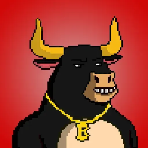 Pixel Crypto Bull society Co #483