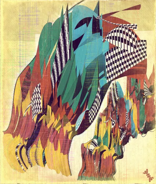 Amplitudes of Canvas #34