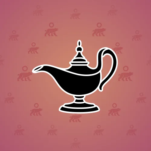 Genie Lamp #4999