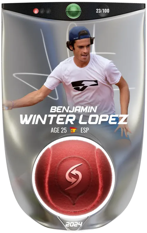 Benjamin Winter Lopez - Silver - Service #7255