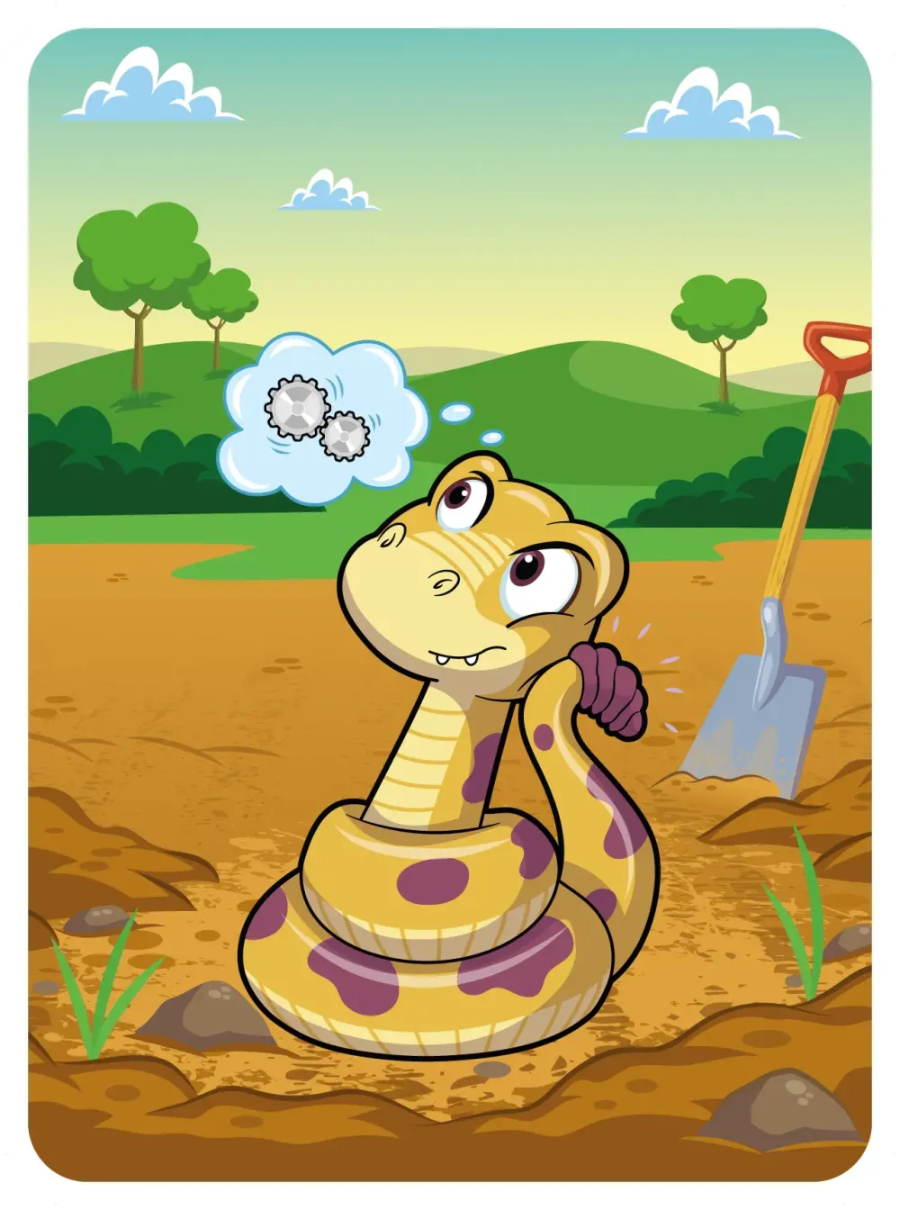 Rational Rattlesnake #17061