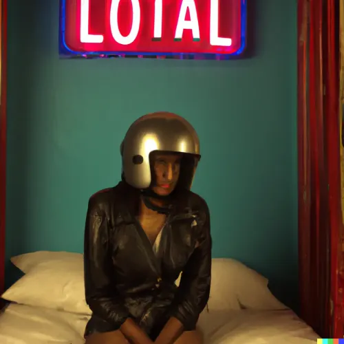 MISS AL SIMPSON X DALL-E 2 - LOST MOTEL 28 #28