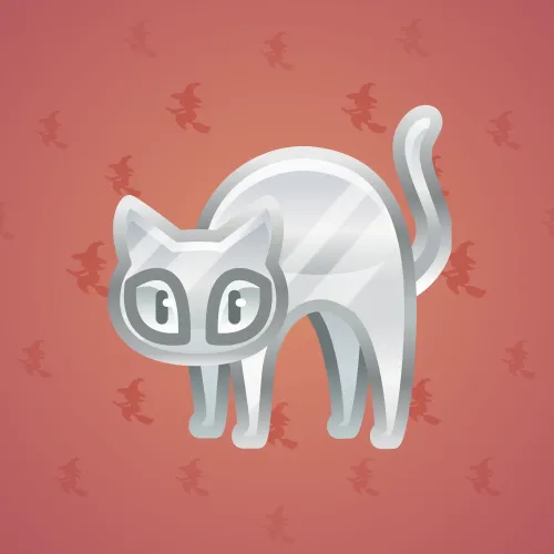 Scared Cat #14595