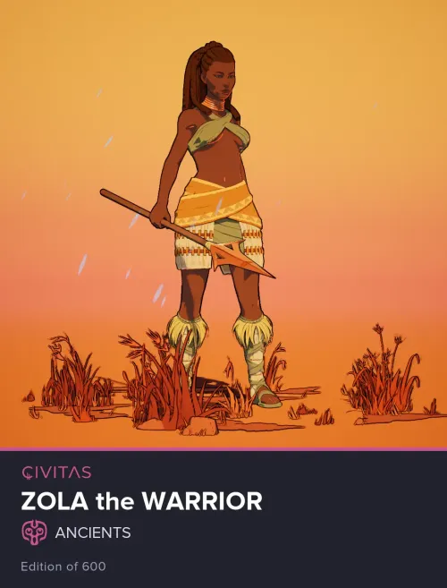 Zola the Warrior #054