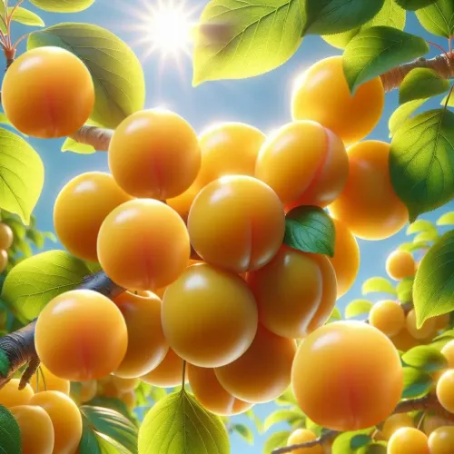 Golden Japanese Plum #141