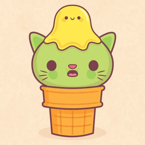 Kitty Cone #3419