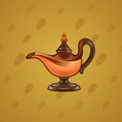 Genie Lamp #570