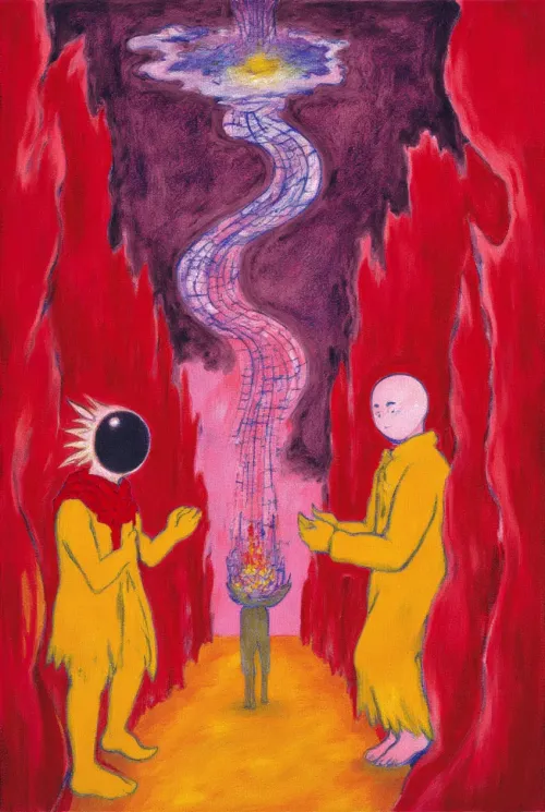 The Offering of Vertical Flame #2