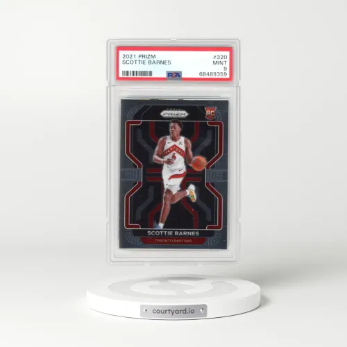2021 Panini Prizm #320 Scottie Barnes (PSA 9 MINT)