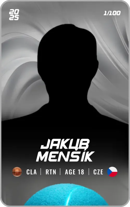 Jakub Menšík - Silver - Return #20238