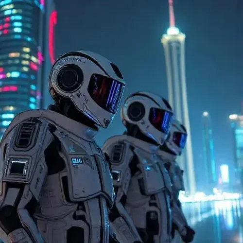 Security Cyber Robots in Dubai #1