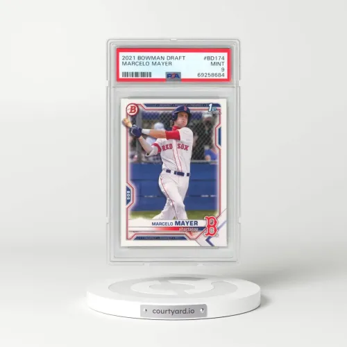2021 Bowman Draft #BD174 Marcelo Mayer (PSA 9 MINT)