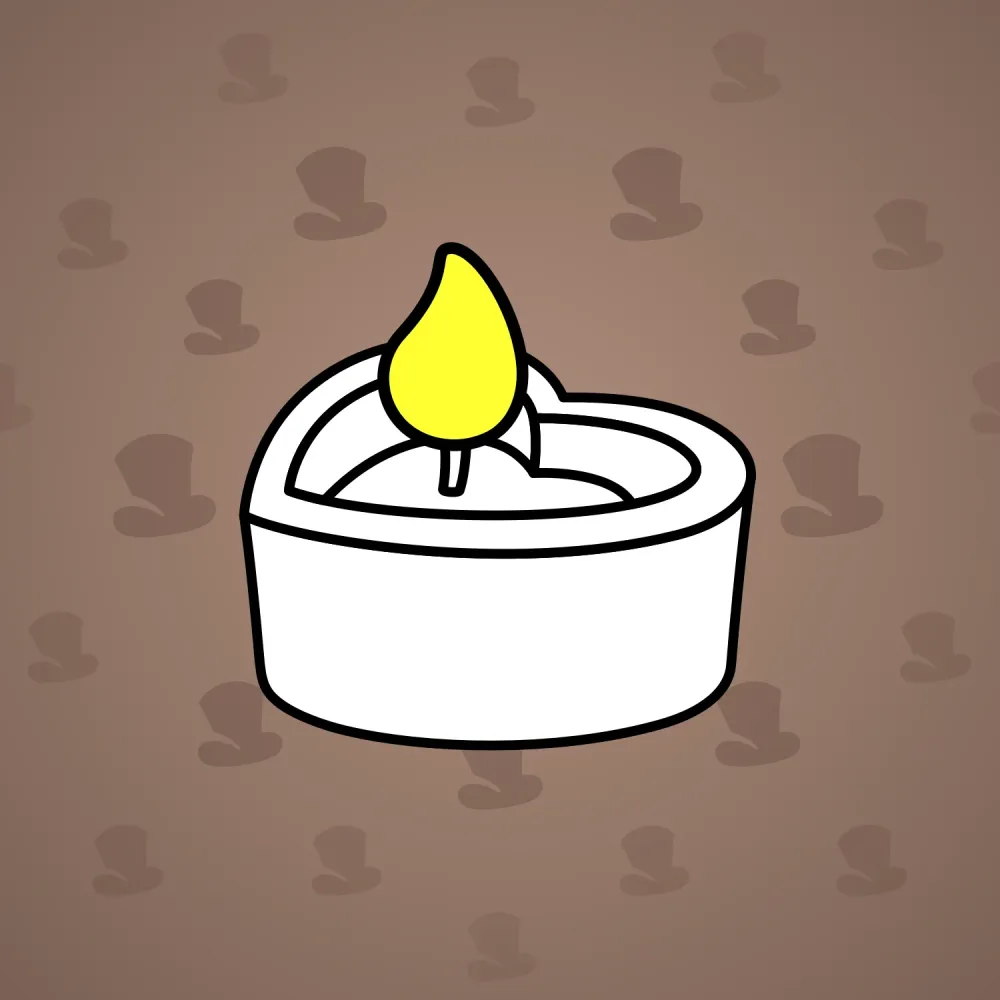 Love Candle #856