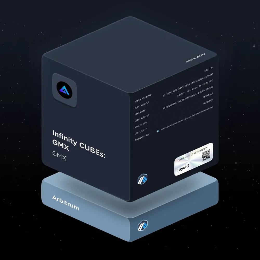 Infinity CUBEs: GMX #1745125