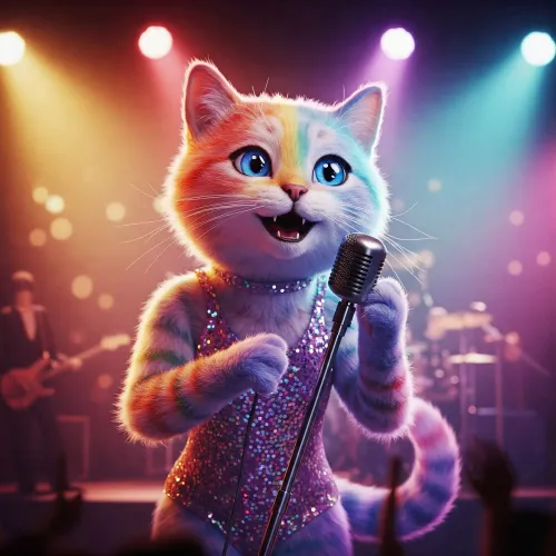 Pink pink cat cat Luxury #1