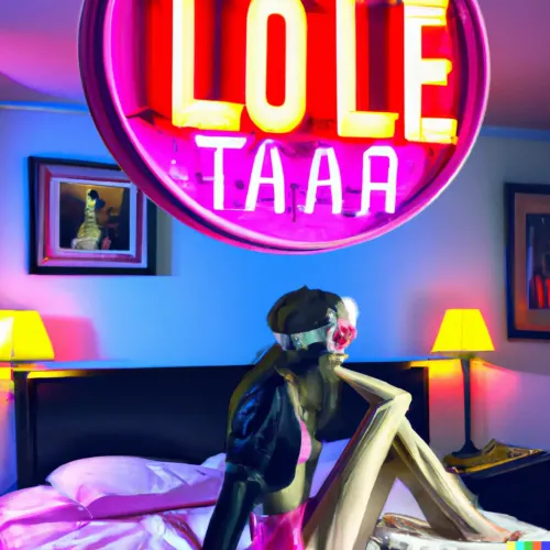 MISS AL SIMPSON X DALL-E 2 - LOST MOTEL 21 #21