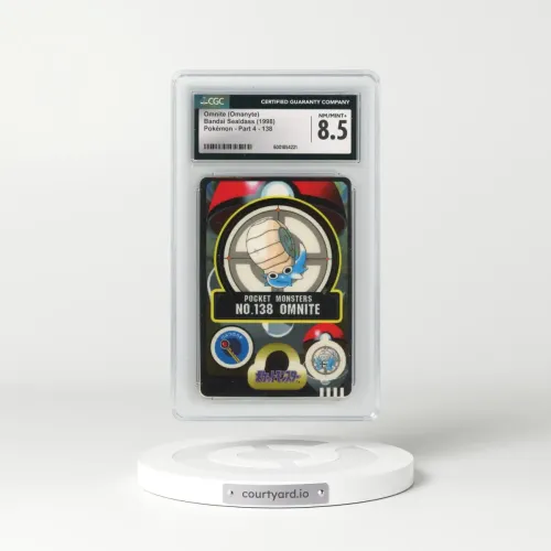 1998 Pokémon - Part 4 #138 Omnite (Omanyte) (CGC 8.5 NM-MT+)
