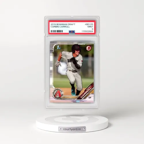 2019 Bowman Draft #BD125 Corbin Carroll (PSA 9 MINT)