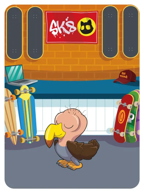 Bubbly Buzzard #27572