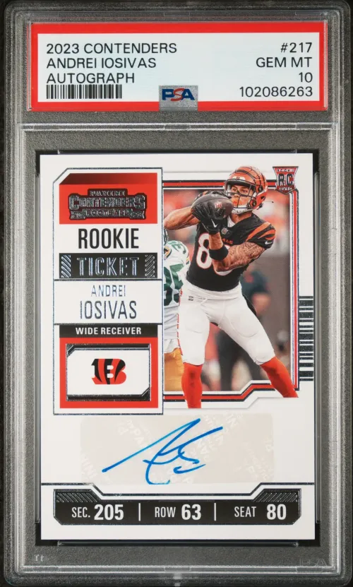 2023 #217 Andrei Iosivas PSA 10