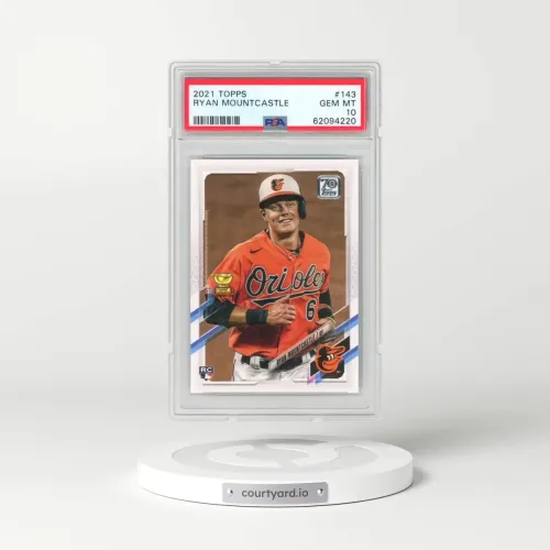 2021 Topps #143 Ryan Mountcastle (PSA 10 GEM MINT)