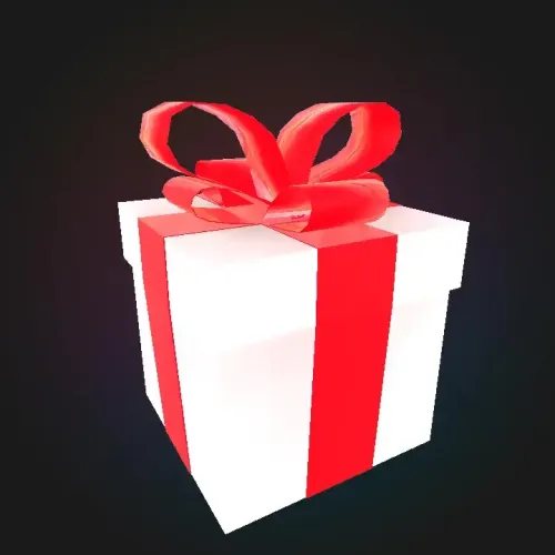 Gift red white