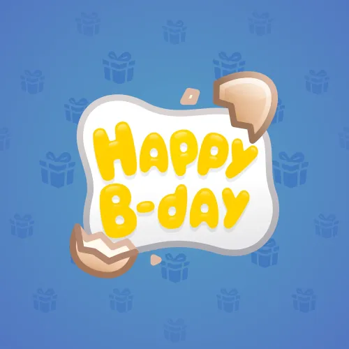 B-Day Candle #31865