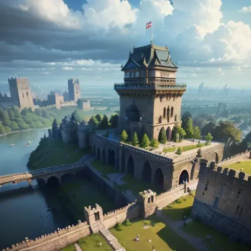 Amazing castle art #396