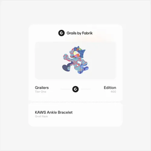 Grailers KAWS Ankle Bracelet #10