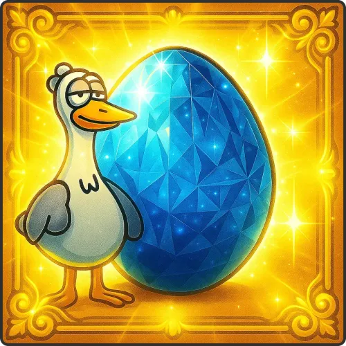 Goose Diamond Egg #2452