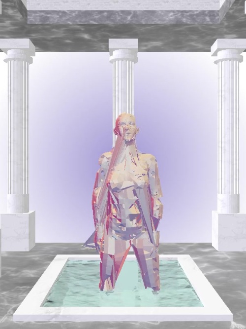 The Fragmented Praying Multichrome Haze Woman #6846