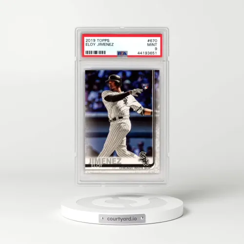 2019 Topps #670 Eloy Jimenez (PSA 9 MINT)