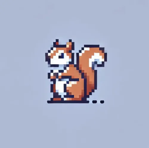 Pixel Squirrel #15
